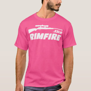 Rimfire 22Lr Rifle Used At Rifle Range Hunter Enth T-Shirt