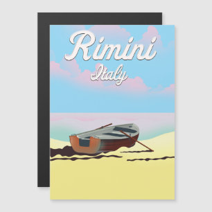 Rimini Italy beach poster