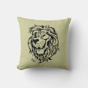 Rimonimus the Little Lion Throw Pillow