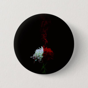Rin Kikuichi - Chrysanthemum 2 Inch Round Button