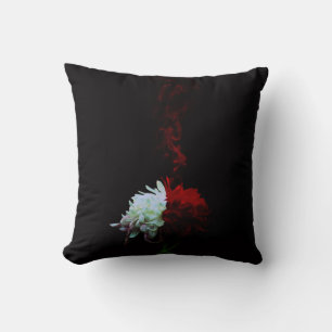Rin Kikuichi - Chrysanthemum Throw Pillow