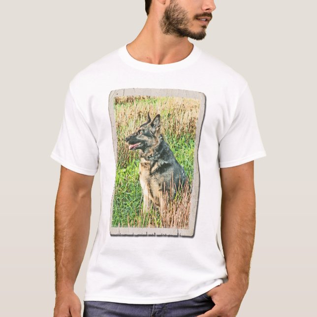 Rin Tin Tin tribute t-shirt (Front)