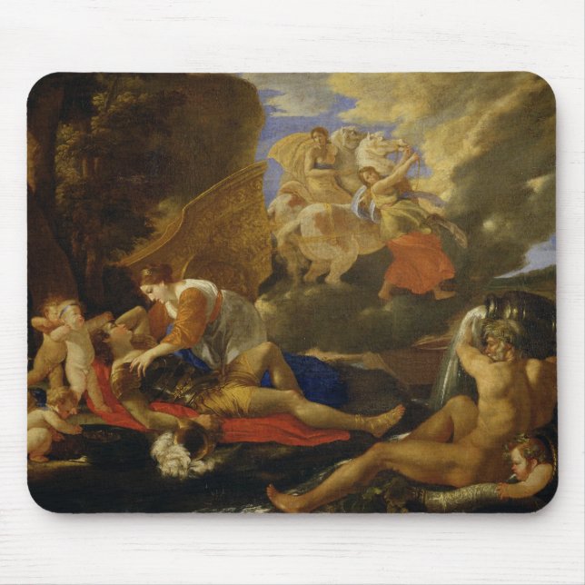 Rinaldo and Armida Mouse Pad (Front)