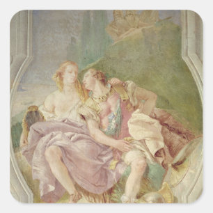 Rinaldo Enchanted by Armida Square Sticker