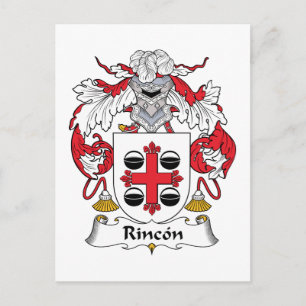 Rincon Family Crest Postcard
