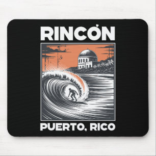 Rincon Puerto Rico Surfing Souvenir  Mouse Pad