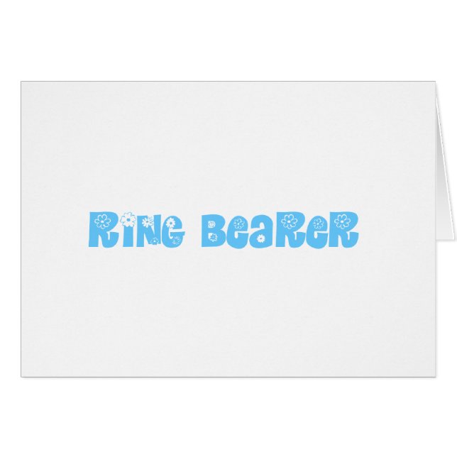 Ring Bearer (Front Horizontal)