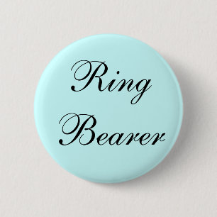 Ring Bearer 2 Inch Round Button