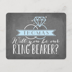 Ring Bearer Card   Groomsman