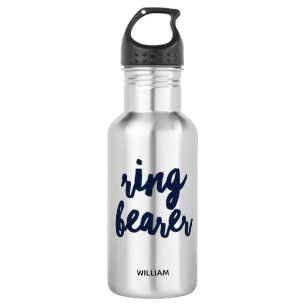 Ring Bearer Custom Name 532 Ml Water Bottle