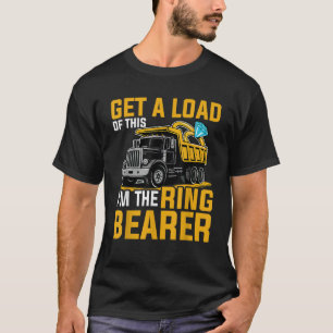 Ring Bearer Funny Wedding Truck Boys T-Shirt