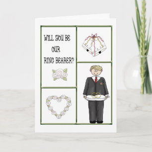 Ring Bearer Invitation