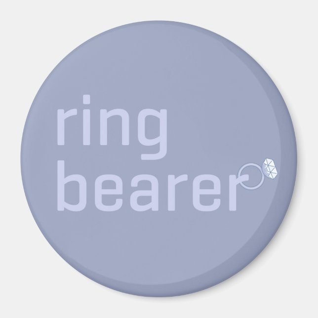 Ring Bearer Magnet (Front)
