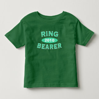 Ring Bearer Mint Green Arc 2010 Toddler T-shirt