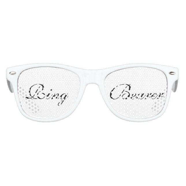 RING BEARER  Party Shades (Front)