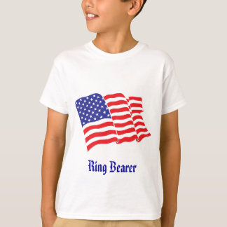 Ring Bearer Patriotic Wedding T-Shirt