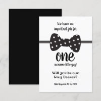 Ring Bearer Request Bow Tie