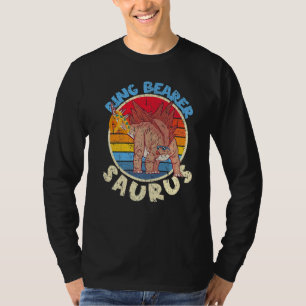 Ring Bearer Saurus I Stegosaurus Stenops I Family T-Shirt