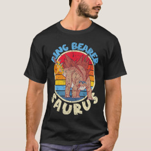 Ring Bearer Saurus I Stegosaurus Stenops I Family T-Shirt