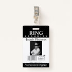 Ring Bearer Security Badge