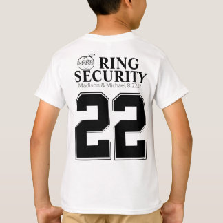 Ring Bearer Security T Shirt