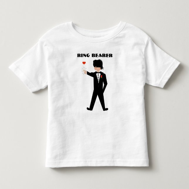 Ring Bearer Shirt - Wedding - (Front)
