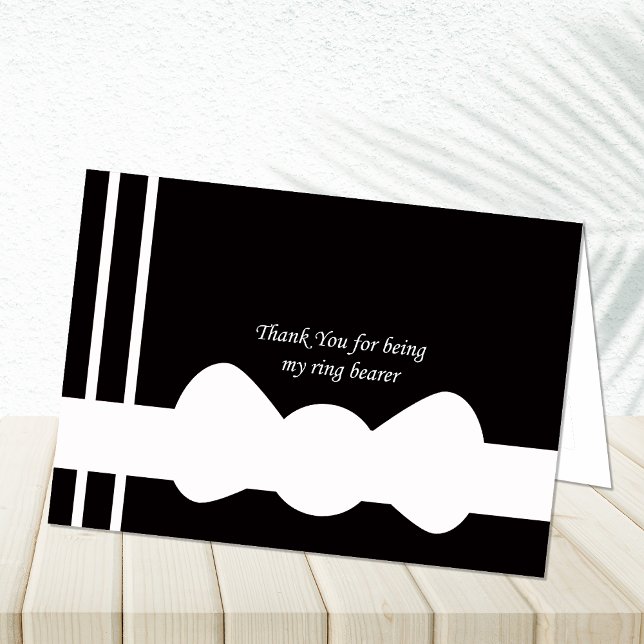 Ring Bearer Thank You Card (Creator Uploaded)