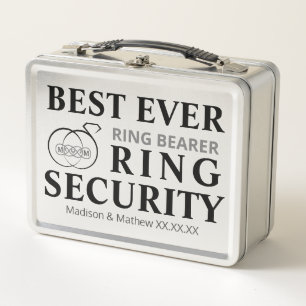 Ring Bearer Top Secret Security Box