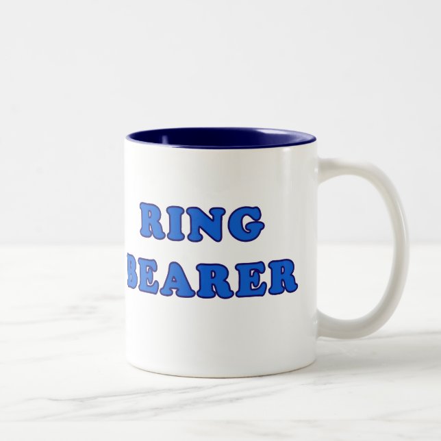 Ring Bearer Two-Tone Coffee Mug (Right)