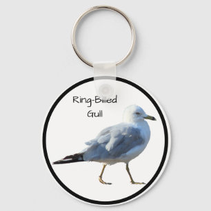 Ring-Billed Gull Keychain