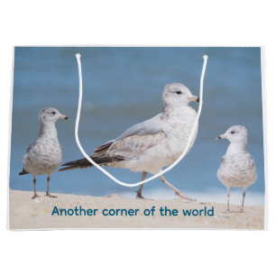 Ring-billed Gulls Large Gift Bag
