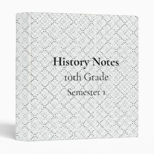 Ring Binder Notebook – Spiral, Zipper, A5!