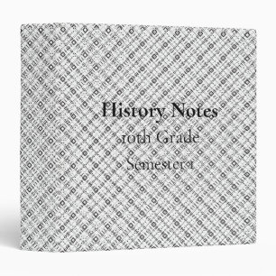 Ring Binder Notebook – Spiral, Zipper, A5!