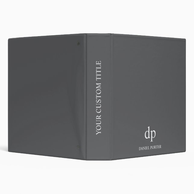 Ring Binder with Pockets & Prongs (Background)
