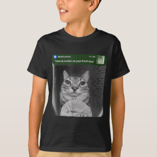 Ring Cat With Motion Meme T-Shirt
