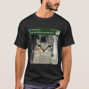 Ring Cat With Motion Meme  T-Shirt