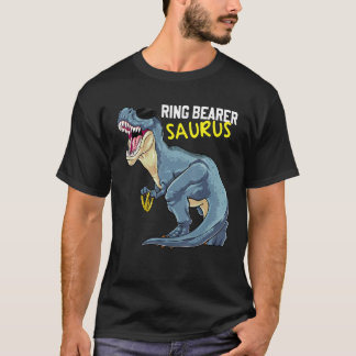 Ring Dinosaur Bearer Saurus Wedding Ring Rex Secur T-Shirt