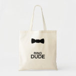 Ring Dude kids - Boys ring bearer wedding Tote Bag<br><div class="desc">Ring Dude ring bearer wedding Tee Shirts</div>