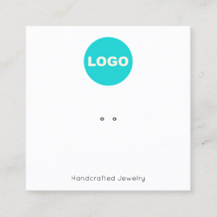 Ring Holder Add Logo Square Display Square Business Card