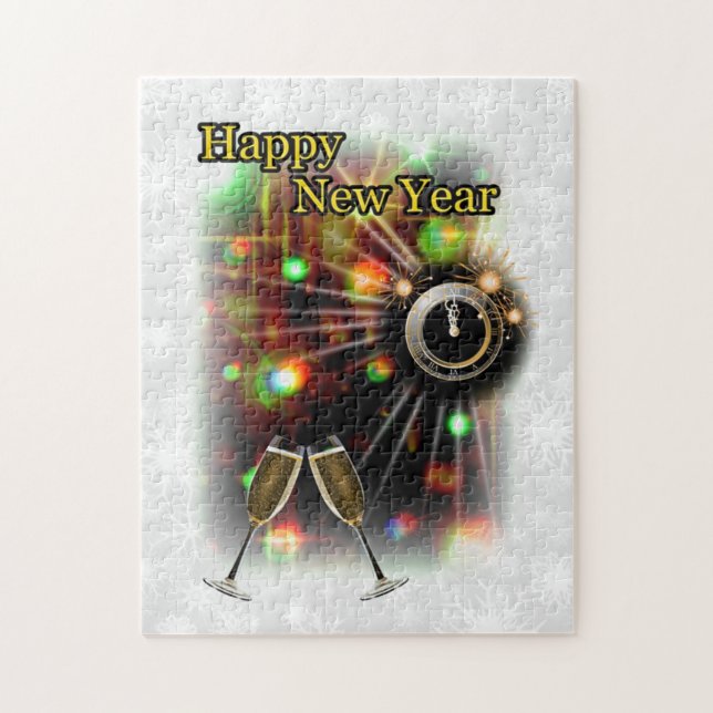 Ring in the New Jigsaw Puzzle (Vertical)