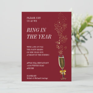 Ring in the Year Invitation