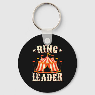 Ring Leader - Circus Lover Ringmaster Circus Party Keychain