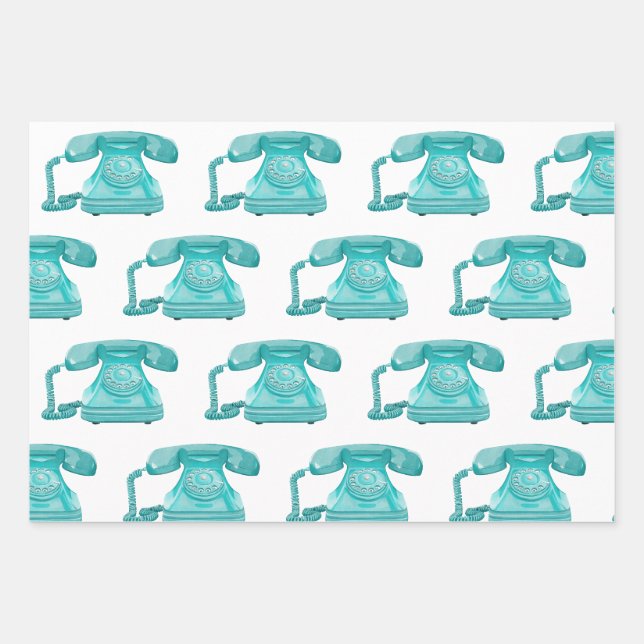 Ring me wrapping paper sheet (Front)