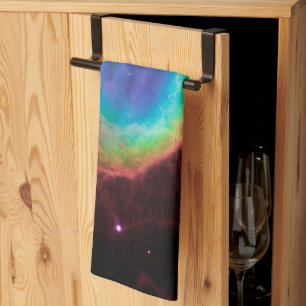 Ring Nebula Detail Space Photo Kitchen Towel