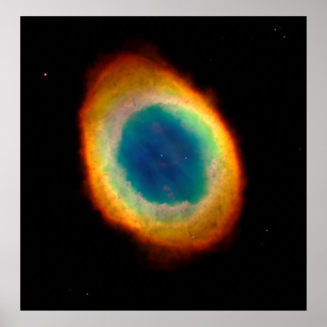Ring Nebula M57 or NGC 6720, ZGOA Poster (Front)