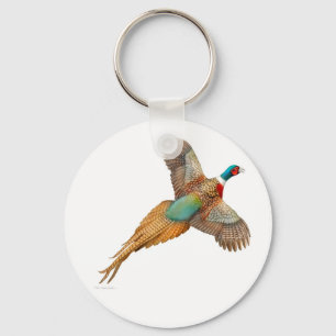 Ring Necked Pheasant Keychain