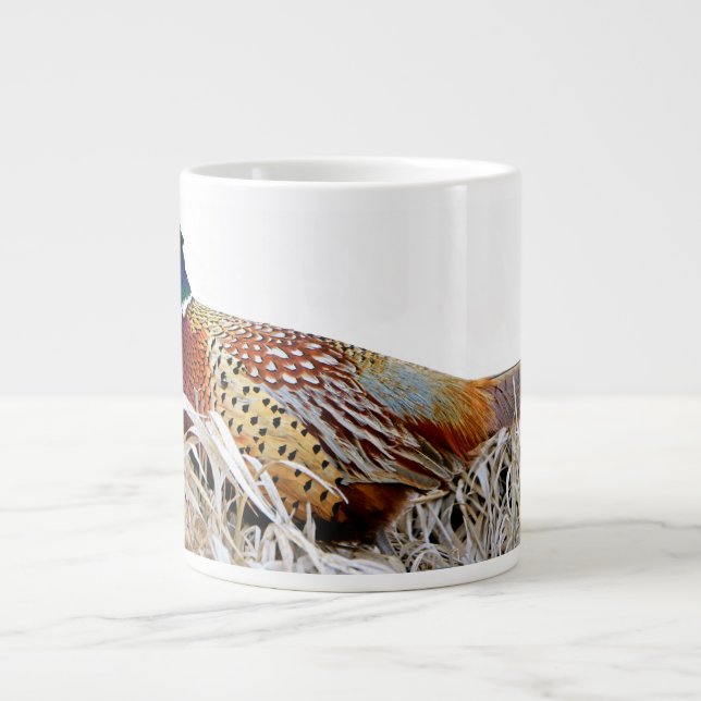 Ring-necked Pheasant Photo Coffee Mug (Front)