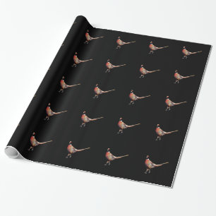 Ring necked Pheasant Wrapping Paper