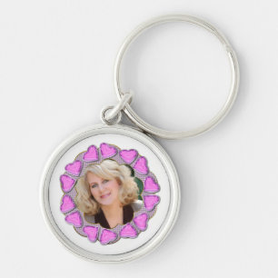 Ring of hearts keychain