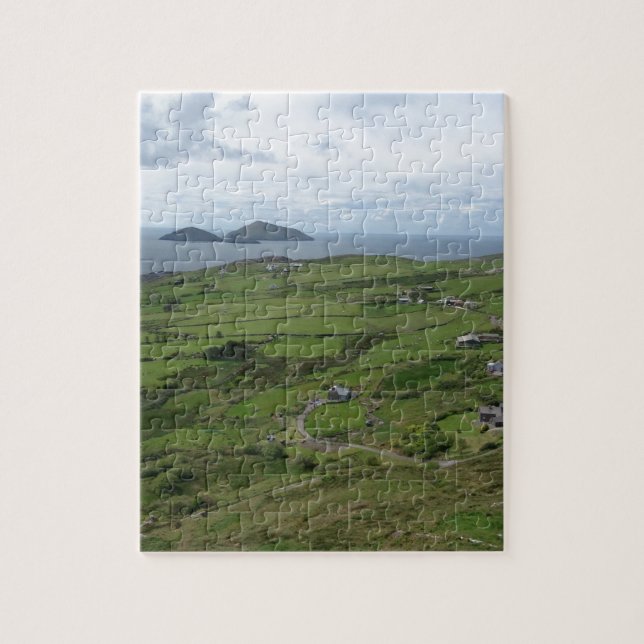 Ring Of Kerry Ireland Irish Ocean View Jigsaw Puzzle (Vertical)